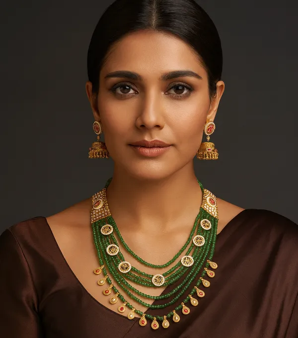 PADMAWATI_ONYX_BEAD_RANI_HAAR_WITH_BRASS_MOTIVES