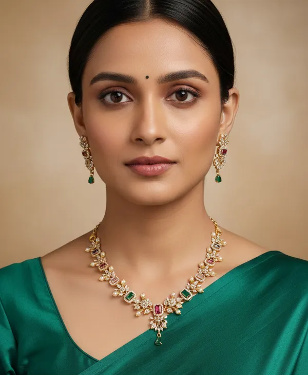 SUHANI_ROYAL_MULTI_COLORED_FLORAL_NECKLACE_SET