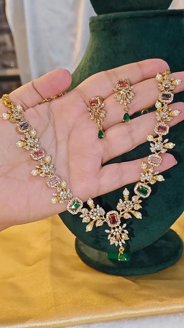SUHANI_ROYAL_MULTI_COLORED_FLORAL_NECKLACE_SET