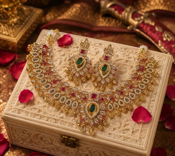 VAMIKA_ROYAL_EMERALD_&_RUBY_BRIDAL_NECKLACE_SET