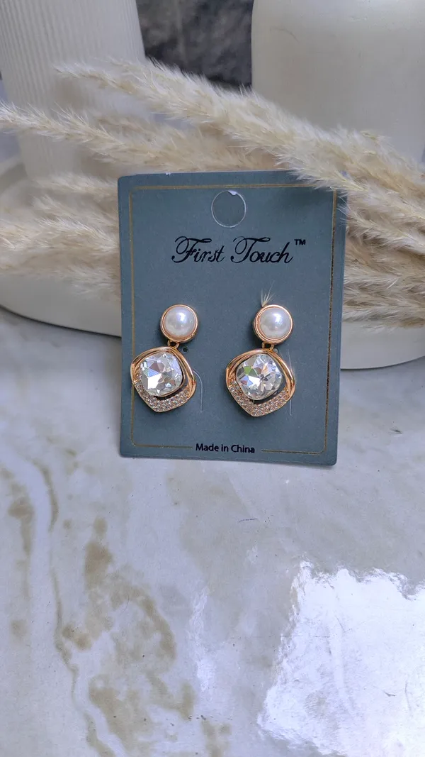 ROSE_GOLD_STAINLESS_STEEL_PREMIUM_&_ELEGANT_(_AD_DIAMONDS_)_EARRINGS_FOR_WOMEN
