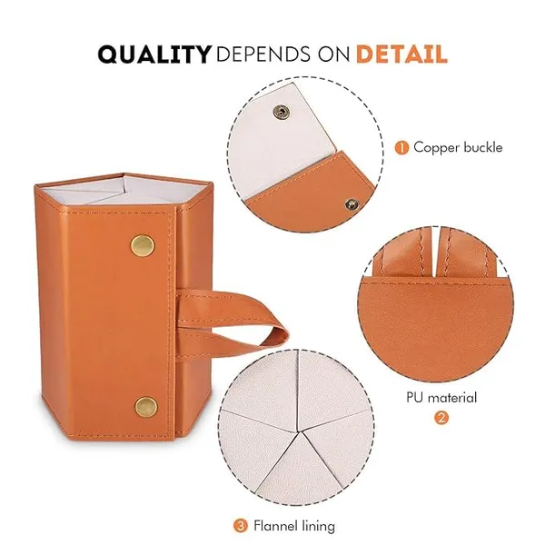 Brown_Foldable_5Slot_Sunglasses_Organizer_Case_Travel_Eyewear_Storage_Box_For_Men_Women_|_Portable_Eyeglass_Holder_Bag_For_Sunglasses,_Glasses_Readers