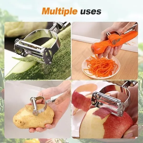 Silver_2In1_Julienne_Vegetable_Peeler_Stainless_Steel_Purpose_Slicer,_Fruit_Veggie_Cutter,_Adjustable_Kitchen_Tool_For_Salad,_Potato,_Noodles_Medium
