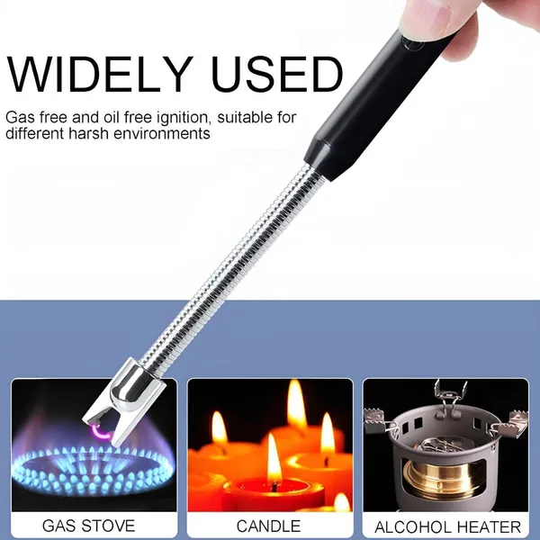 Blue_Usb_Rechargeable_Electric_Lighter_With_Led_Display_Windproof_Arc_Lighter_With_Long_Flexible_Neck_For_Kitchen,_Gas_Stove,_Candles_Bbq