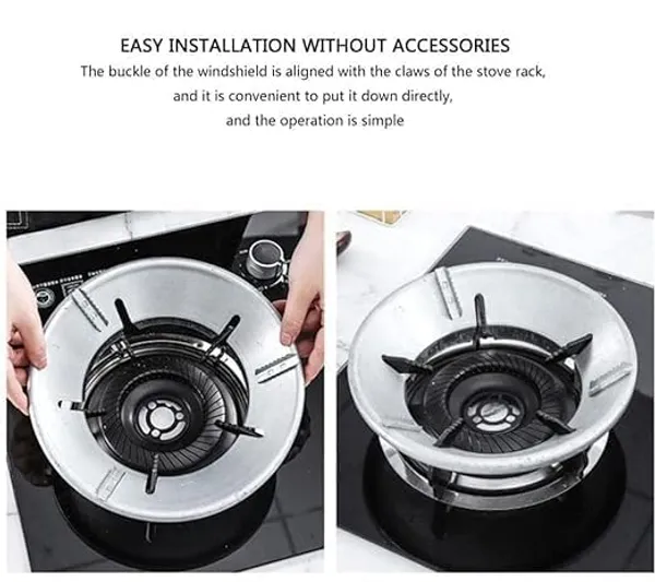 Silver_Aluminium_Gas_Saver_Burner_Cover__Windproof_Energy_Saving_Stand_For_All_Indian_Gas