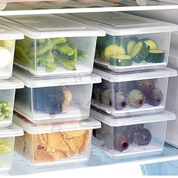 Transparent_Fridge_Storage_Containers_Pack_Of_1_1500_Ml_Boxes_With_Removable_Drain_Plate_Lids_Stackable_Organizer_Box_Fruits_Vegetables_With_And_Airtight_Lid_Plastic_Keeps_Meat_Fish_Fresh_Longer