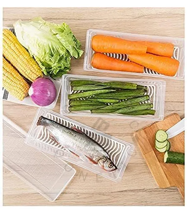 Transparent_Fridge_Storage_Containers_Pack_Of_2_1500_Ml_Boxes_With_Removable_Drain_Plate_Lids_Stackable_Organizer_Box_Fruits_Vegetables_With_And_Airtight_Lid_Plastic_Keeps_Meat_Fish_Fresh_Longer
