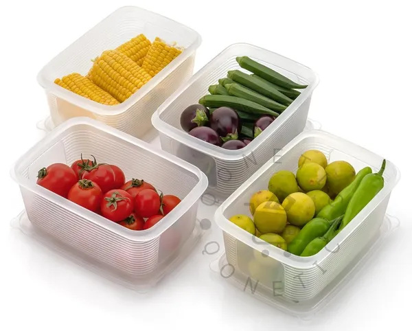 Transparent_Fridge_Storage_Containers_Pack_Of_4_1800Ml_Boxes_With_Removable_Drain_Plate_Lids_Stackable_Organizer_Box_Fruits_Vegetables_With_And_Airtight_Lid_Plastic_Keeps_Meat_Fish_Fresh_Longer