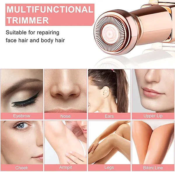 Multicolor_Eyebrow_And_Facial_Hair_Trimmer_2_In_1_Rechargeable_Epilator_Easy_To_Use_Eye_Brows_Razor_Perfect_Eyebrow_Face_Upper_Lips_Leg_Bikini_Hair_Remover_Brow_Shaver_With_Led_Light_Classic