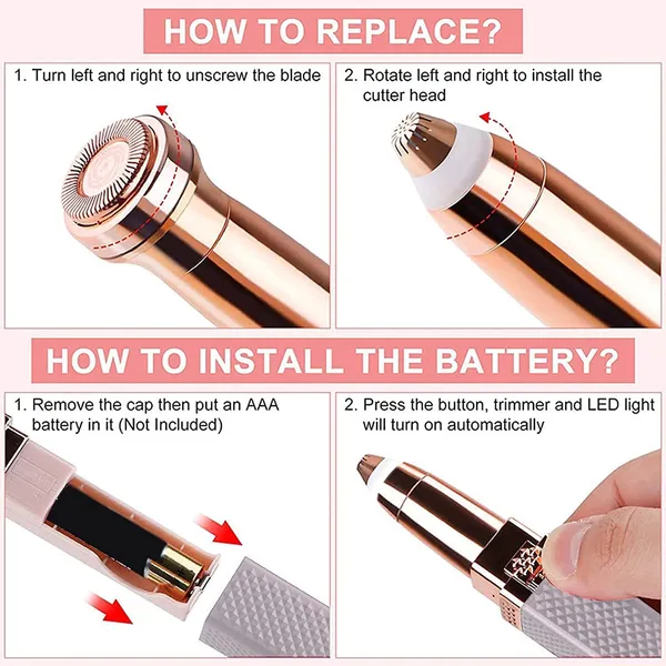 Multicolor_Eyebrow_And_Facial_Hair_Trimmer_2_In_1_Rechargeable_Epilator_Easy_To_Use_Eye_Brows_Razor_Perfect_Eyebrow_Face_Upper_Lips_Leg_Bikini_Hair_Remover_Brow_Shaver_With_Led_Light_Classic