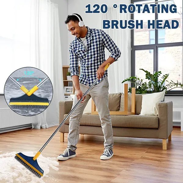 Yellow_2In1_Bathroom_Tiles_Cleaning_Brush_With_Wiper_|_120°_Rotating_Scrub_Brush_With_Long_Handle_For_Floor,_Wall_Grout_|_Purpose_Bathroom,_Kitchen_Home_Cleaning_Tool