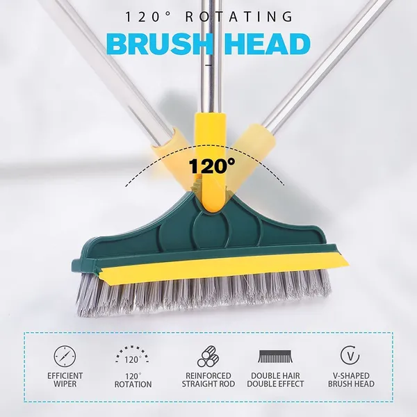 Yellow_2In1_Bathroom_Tiles_Cleaning_Brush_With_Wiper_|_120°_Rotating_Scrub_Brush_With_Long_Handle_For_Floor,_Wall_Grout_|_Purpose_Bathroom,_Kitchen_Home_Cleaning_Tool