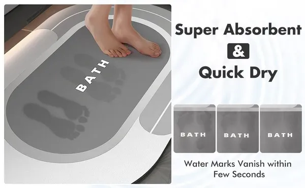 Multicolor_Speed_Clean_Start_Bath_Mat_Door_Mat_Quick_Drying_Water_Soak_Bathroom_Absorbent_Floor_Mat,_Doormat,_Carpet_Cushion_Soft_Silicone_Diatomite_Antislip_For_Home_And_Kitchen_Rubber
