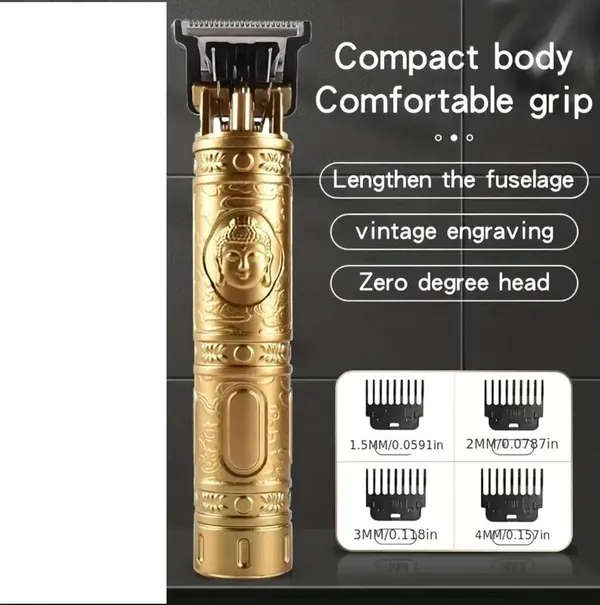 Multicolor_Buddha_Style_Beard_Trimmer_For_Men,_Professional_Hair_Clipper,_Hair_Trimmer_And_Shaver_For_Men_Adjustable_Blade_Clipper_And_Shave,Close_Cut_Hair_Machine,_Plastic_Body_Trimmer