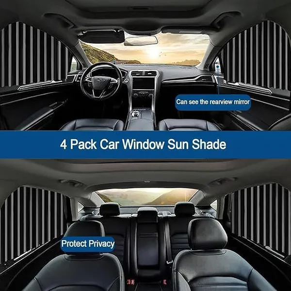 Cream_Universal_Fit_Magnetic_Car_Side_Window_Curtains_4Pcs_Foldable_Sun_Shade_For_Car_Windows,_Uv_Heat_Blocker,_Removable_Car_Privacy_Curtains_For_Baby,_Travel,_And_Camping