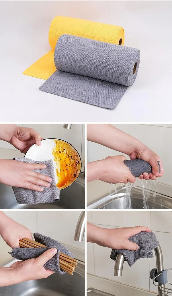White_Microfiber_Cleaning_Cloth_Roll_Precut_Tear_Away_Kitchen_Cloths_Wipes_|_Highly_Absorbent,_Reusable,_Purpose_Dusting_Rags_|_25X25Cm,_20_Pack_2_Roll