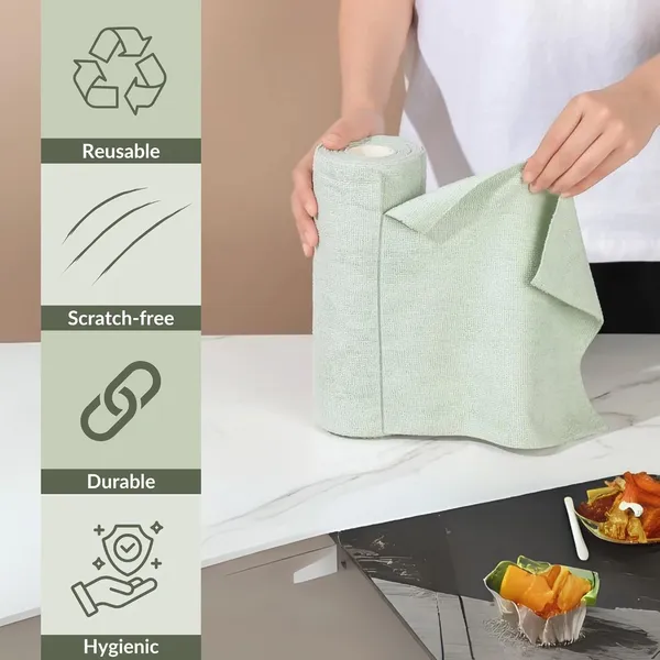 White_Microfiber_Cleaning_Cloth_Roll_Precut_Tear_Away_Kitchen_Cloths_Wipes_|_Highly_Absorbent,_Reusable,_Purpose_Dusting_Rags_|_25X25Cm,_20_Pack_2_Roll