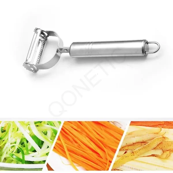 Silver_2In1_Stainless_Steel_Julienne_Vegetable_Peeler_Dual_Blade_Functional_Fruit_Veggie_Slicer,_Shder,_Cutter,_Grater_For_Potato,_Carrot,_Cucumber_Peeler