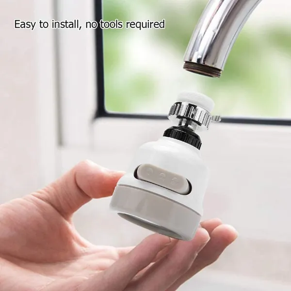White_Flexible_Kitchen_Tap_Extender_Head_360°_Rotatable_Faucet_Nozzle_Sprayer_|_3_Modes_Adjustable_Antisplash_Water_Saving_Aerator_For_Kitchen,_Bathroom_Sink_Pack_Of_2