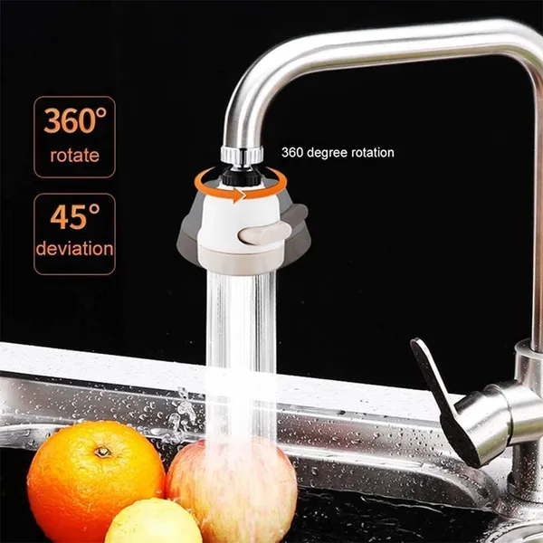 White_Flexible_Kitchen_Tap_Extender_Head_360°_Rotatable_Faucet_Nozzle_Sprayer_|_3_Modes_Adjustable_Antisplash_Water_Saving_Aerator_For_Kitchen,_Bathroom_Sink_Pack_Of_2