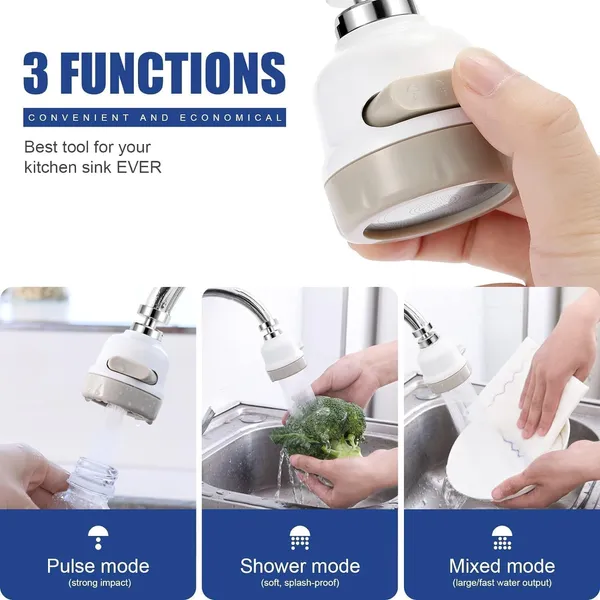 White_Flexible_Kitchen_Tap_Extender_Head_360°_Rotatable_Faucet_Nozzle_Sprayer_|_3_Modes_Adjustable_Antisplash_Water_Saving_Aerator_For_Kitchen,_Bathroom_Sink_Pack_Of_2