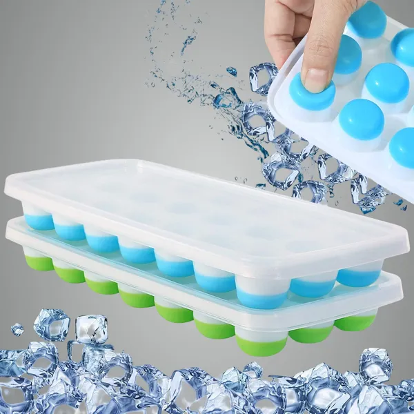Blue_And_Green_4_Pack_Round_21_Cavity_Ice_Cube_Trays_For_Freezer_With_Lid,_Easy_Release_Silicone_Bottom,_Stackable_Bpafree_Ice_Ball_Mold_For_Cocktail,_Whiskey,_Baby_Food
