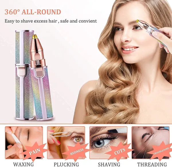 Rainbow_Portable_Eyebrow_Trimmer_For_Women,_Epilator_For_Women,_Facial_Hair_Remover_For_Women,Face,_Lips,_Nose_Hair_Removal_Electric_Trimmer_With_Light_Rainbow_Trmmer