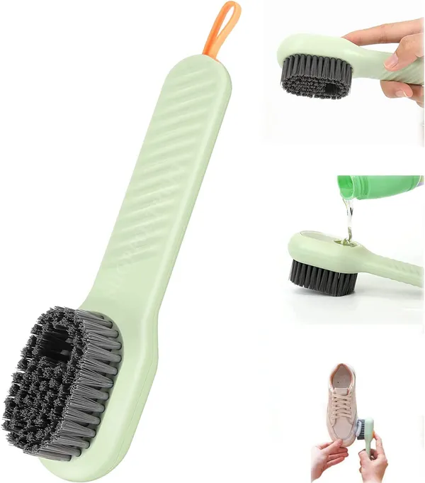 Multicolor_Pack_Of_2_Shoe_Cleaning_Brush_With_Long_Handle_And_Hang_Hole_Household_Purpose_Directional_Bristles_Soap_Dispensing_Scrubbing_Reusable_Washing_For_Shoes