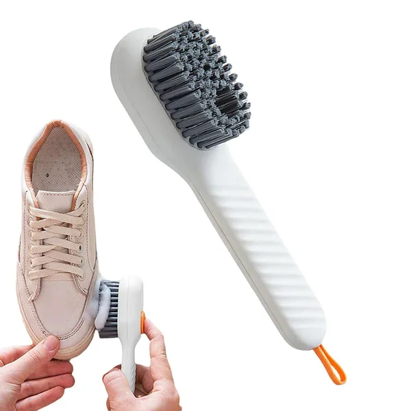 Multicolor_Pack_Of_2_Shoe_Cleaning_Brush_With_Long_Handle_And_Hang_Hole_Household_Purpose_Directional_Bristles_Soap_Dispensing_Scrubbing_Reusable_Washing_For_Shoes