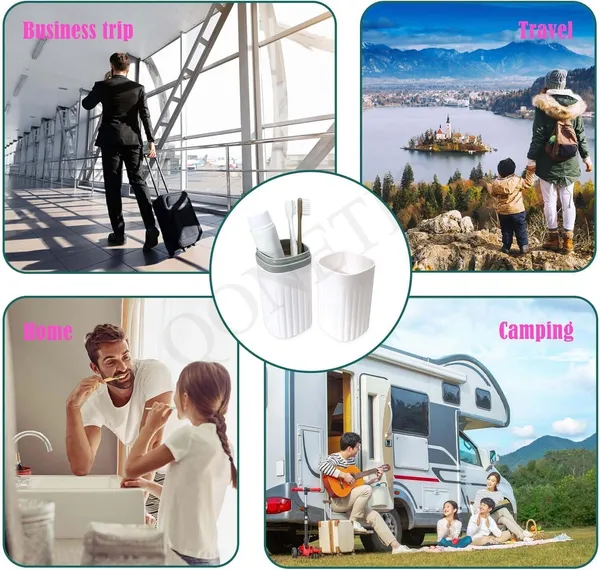 White_Travel_Soap_Case_And_Tooth_Brush_Holder_Bathroom,_Soap_Box_For_Travelling_Leak_Proof_Toothbrush_Cover_Box,_Waterproof_Toothbrush_Cover_Case_Toothbrush_Holder_For_Travel,_Camping_Off