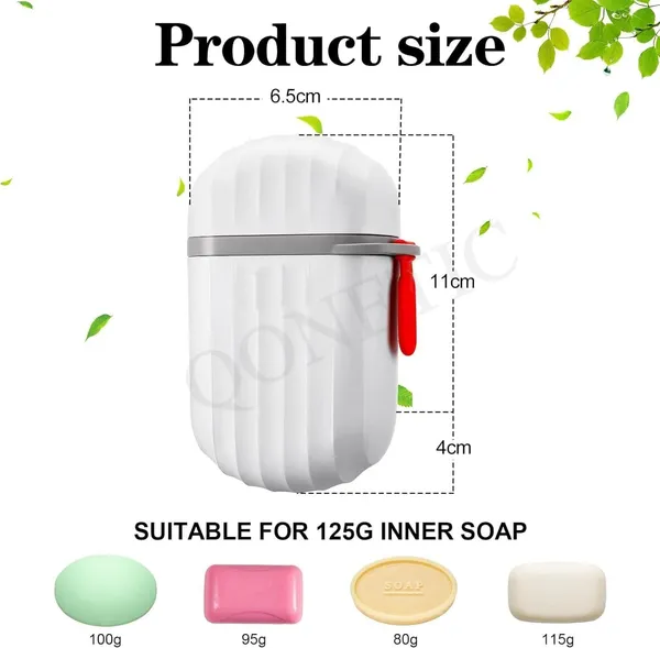White_Travel_Soap_Case_And_Tooth_Brush_Holder_Bathroom,_Soap_Box_For_Travelling_Leak_Proof_Toothbrush_Cover_Box,_Waterproof_Toothbrush_Cover_Case_Toothbrush_Holder_For_Travel,_Camping_Off