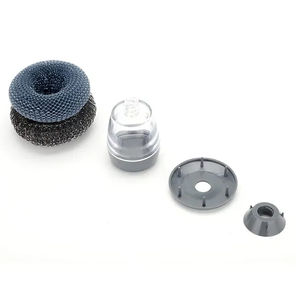 Multicolor_Tar_Brush_Dish_Cleaning_With_Liquid_Dispensar_Palm_Washing_Soap_Pot_Utensils_Dispenser_Bathroom_Stainless_Steel_Replaceable_Wi_Scrubber_Plastic_Handle_Tool