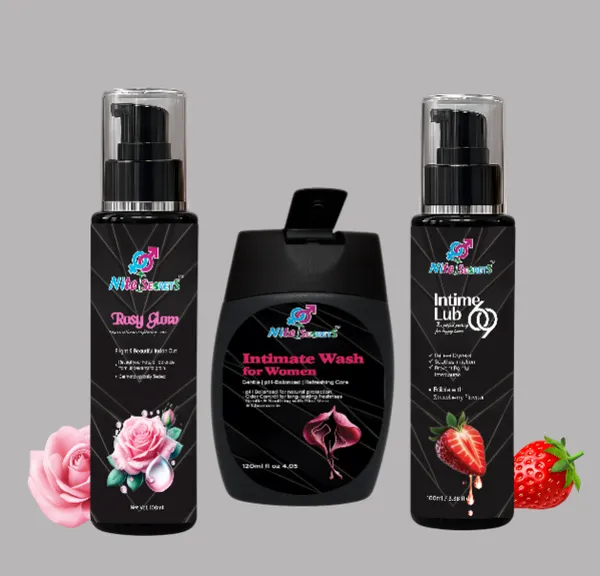 Intimate_Care_Combo_Rosy_Glow_Lightening_Serum_Ayurvedic_Intimate_Wash_&_Intime_Lub_69_Water-Based_Edible_Lubricant_Brightening_Hydrating_Ph_Balanced_&_Soothing_100Ml_+_120Ml_+_100Ml_For_Women