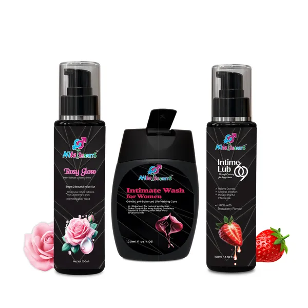 Intimate_Care_Combo_Rosy_Glow_Lightening_Serum_Ayurvedic_Intimate_Wash_&_Intime_Lub_69_Water-Based_Edible_Lubricant_Brightening_Hydrating_Ph_Balanced_&_Soothing_100Ml_+_120Ml_+_100Ml_For_Women