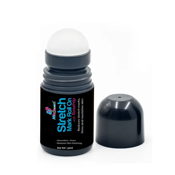 NiteSecrets_Stretch_Mark_Roll_On_with_Rosehip_|_Nourishes,_Firms_&_Restores_Skin_Elasticity_|_Reduces_Stretch_Marks,_Firms_&_Smooths_Skin_|Scar_Removal_|Uneven_Skin_Tone_|_Easy-to-Use_Roll-On_Applicator_|_50ml