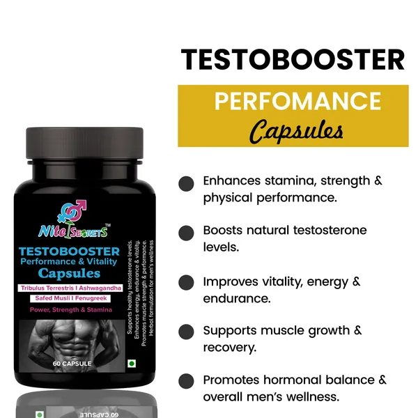 Nitesecrets_Testobooster_Performance_&_Vitality_Capsules_for_Men_|_With_Shatavari,_Ashwagandha,_Safed_Musli,_Fenugreek_&_Herbal_Extracts_|_Supports_Healthy_Testosterone_Levels_|_Boosts_Strength,_Stamina,_Energy_&_Endurance_|_100%_Herbal_&_Safe_|_60_Capsules