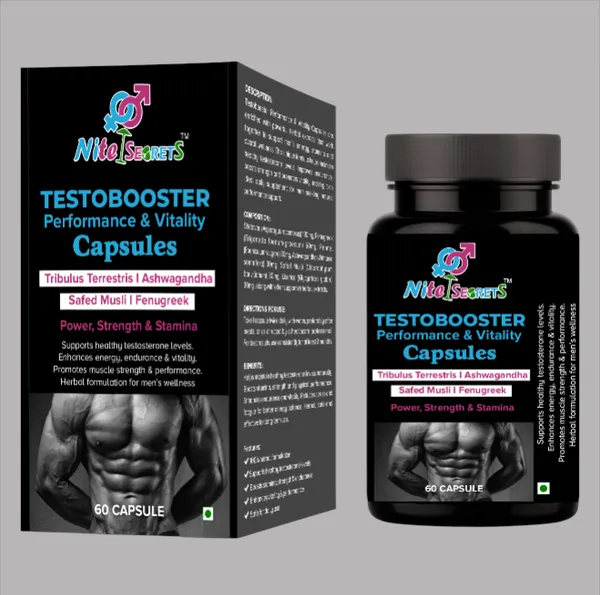 Nitesecrets_Testobooster_Performance_&_Vitality_Capsules_for_Men_|_With_Shatavari,_Ashwagandha,_Safed_Musli,_Fenugreek_&_Herbal_Extracts_|_Supports_Healthy_Testosterone_Levels_|_Boosts_Strength,_Stamina,_Energy_&_Endurance_|_100%_Herbal_&_Safe_|_60_Capsules