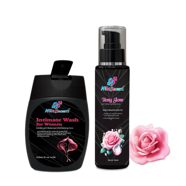 Intimate_Care_Combo_Rosy_Glow_Expert_Intimate_Lightening_Serum_(100Ml)_+_Ayurvedic_Intimate_Wash_(120Ml)_Brightening_Hydration_Odour_Control_&_Daily_Freshness_For_Women
