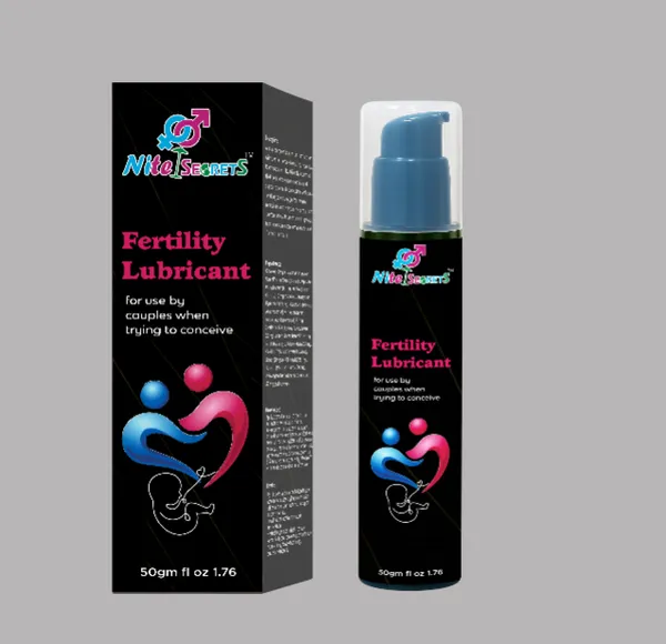 NiteSecrets_Fertility_Lubricant_|_India�s_First_Fertility_Friendly_Personal_Water-Based_Lube_|_Organic_Aloe_Vera_Intimate_Gel_|_Non-Staining,_pH_Balanced,_Safe_for_Conception_|_Natural_Lubricant_for_Men_&_Women_|_100gm