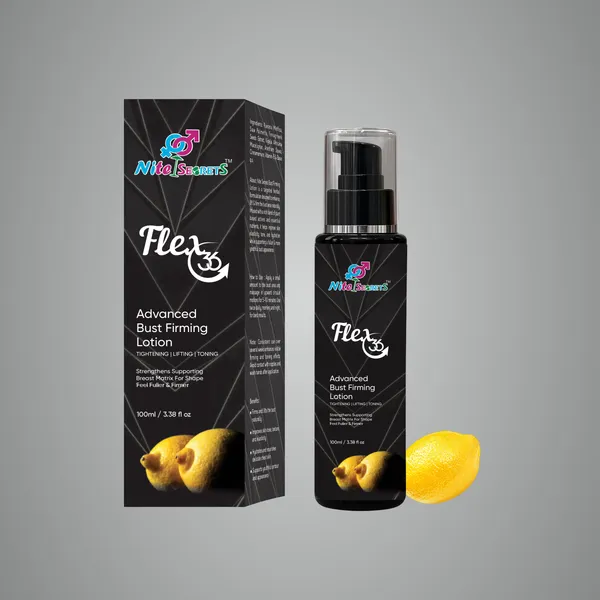 NiteSecrets_Flex_36_Advanced_Bust_Firming_Lotion_|_Tightening,_Lifting_&_Toning_Cream_for_Women_|_Enriched_with_Natural_Extracts_to_Strengthen_Breast_Matrix,_Improve_Shape_&_Enhance_Skin_Elasticity_|_Helps_Achieve_Fuller,_Firmer_&_Youthful-Looking_Bust_|_100ml