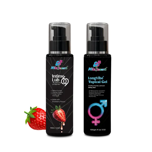 Intimate_Care_Duo_Water-Based_Edible_Lubricant_Gel_(100Ml)_&_Fertility-Friendly_Delay_Gel_(100G)_For_Men
