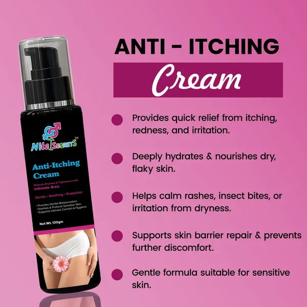 NiteSecrets_Anti-Itching_Cream_for_Intimate_Area_|_Reduces_Dryness,_Tightness_&_Itching_|_Gentle,_Soothing_&_Protective_Moisturizer_|_Supports_Intimate_Comfort_&_Hygiene_|_50g