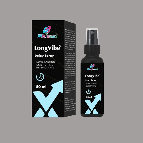 NiteSecrets_LongVibe_Ayurvedic_Topical_Delay_Spray_for_Men_|_Increases_Time,_Stamina_&_Endurance_|_Prolongs_Intimacy_&_Delays_Premature_Ejaculation_for_Longer-Lasting_Pleasure_|_Non-Transferable_Spray_for_Men_|_Herbal_Cooling_&_Numbing_Formula_|_Safe_&_Non-Irritating_|_50ml