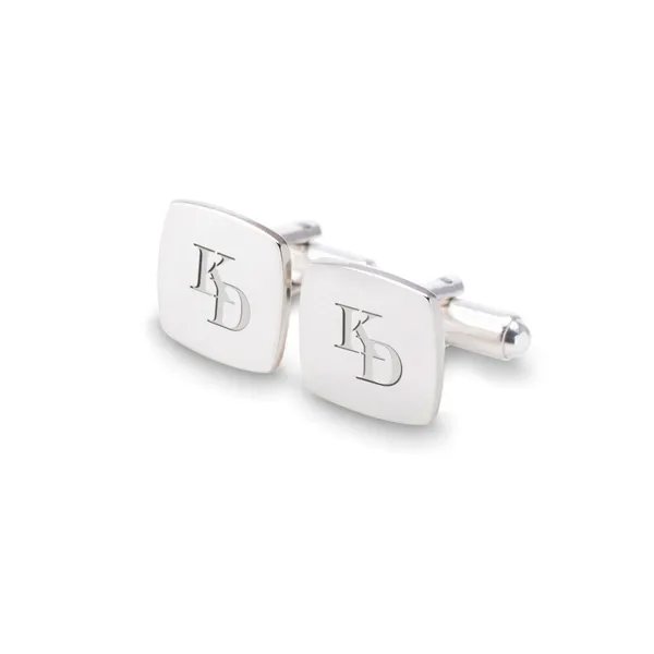Silver_Personalized_Initials_Cufflinks_for_Men