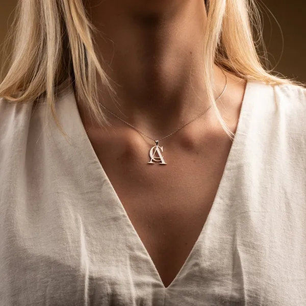 Double_Initial_Necklace