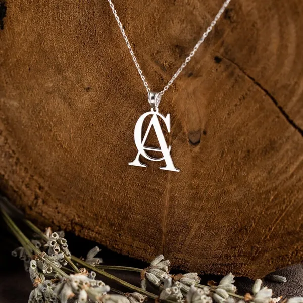 Double_Initial_Necklace