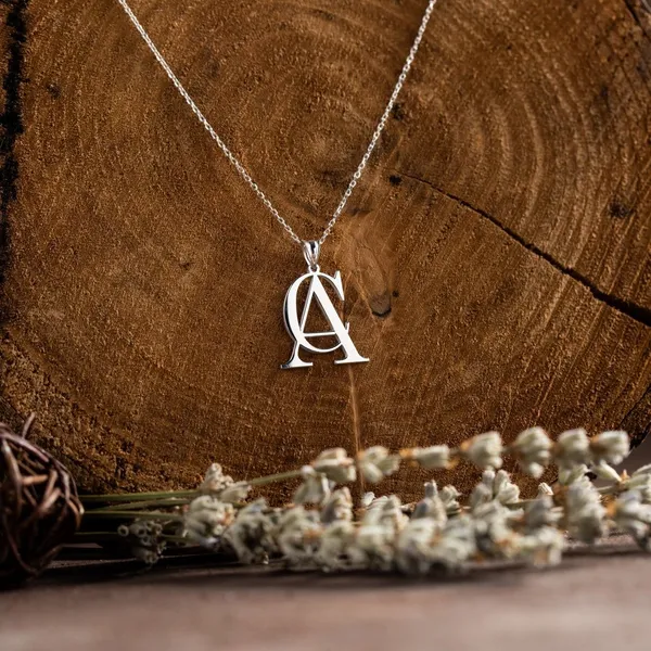 Double_Initial_Necklace