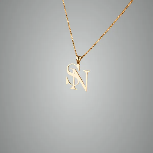 Double_Initial_Necklace