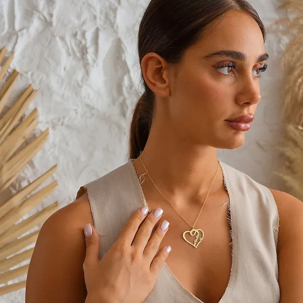 Double_Initial_Necklace