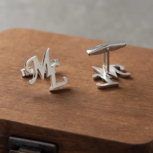 Groom_Wedding_Cufflinks_By_Artsy_Store